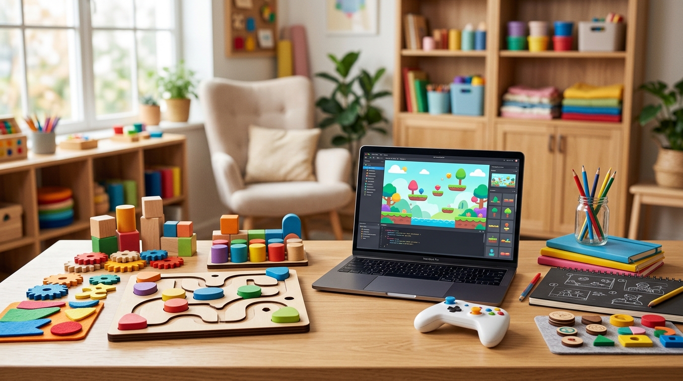 Как создание игр развивает логику и проектное мышление у детей